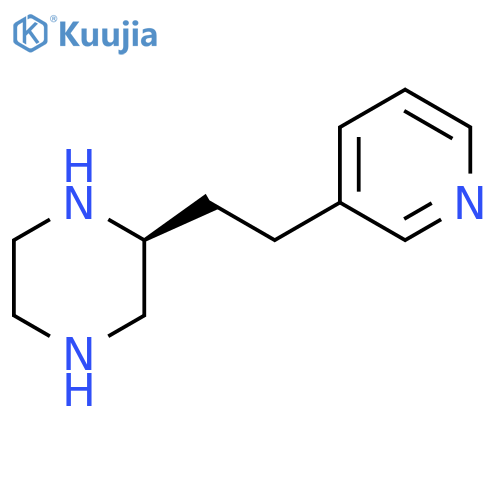 Piperazine, 2-[2-(3-pyridinyl)ethyl]-, (2S)- (9CI) structure