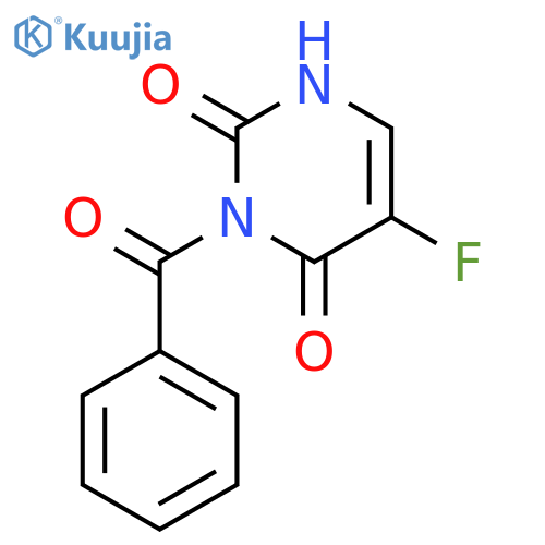 2,4(1H,3H)-Pyrimidinedione, 3-benzoyl-5-fluoro- structure