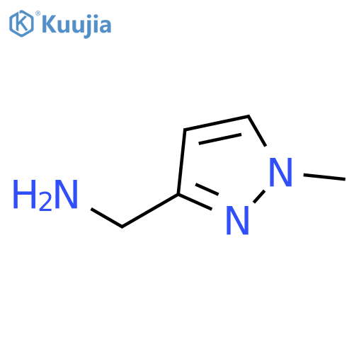 (1-Methyl-1H-pyrazol-3-yl)methanamine structure