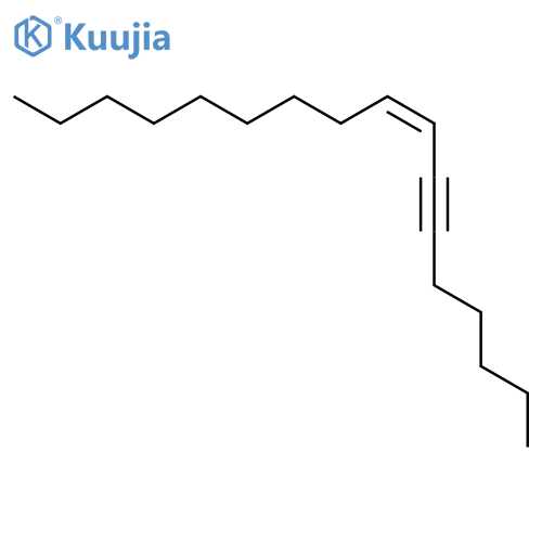 8-HEPTADECEN-6-YNE, (8Z)- structure