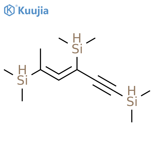 Silane, (1-methyl-1,2-pentadien-4-yne-1,3,5-triyl)tris[dimethyl- structure