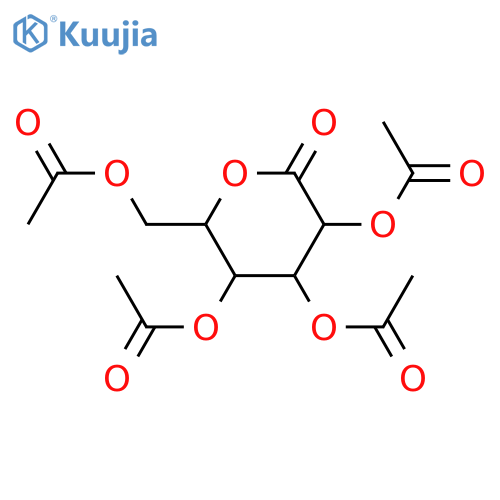2,3,4,6-Tetra-O-acetyl-D-gluconolactone structure
