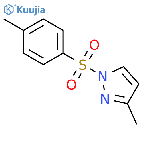 1H-Pyrazole, 3-methyl-1-[(4-methylphenyl)sulfonyl]- structure