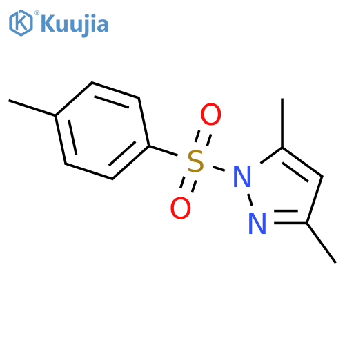 3,5-dimethyl-1-[(4-methylphenyl)sulfonyl]-1H-pyrazole structure