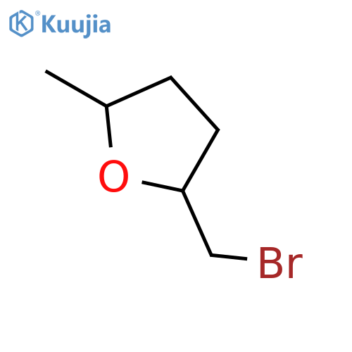 2-(Bromomethyl)-5-methyloxolane structure