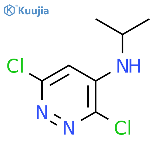 4-Pyridazinamine, 3,6-dichloro-N-(1-methylethyl)- structure