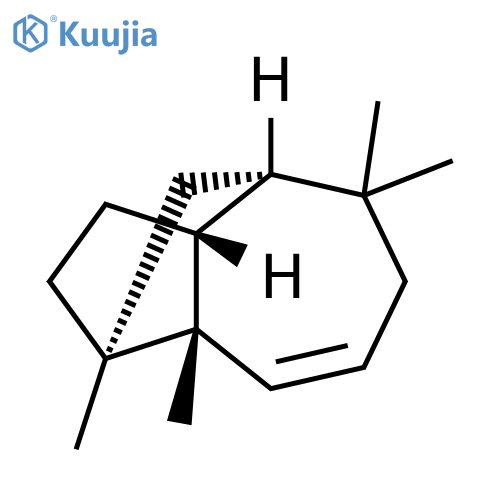 1,4-Methanoazulene, 1,2,3,3a,4,5,6,8a-octahydro-1,5,5,8a-tetramethyl-, (1S,3aR,4S,8aS)- structure