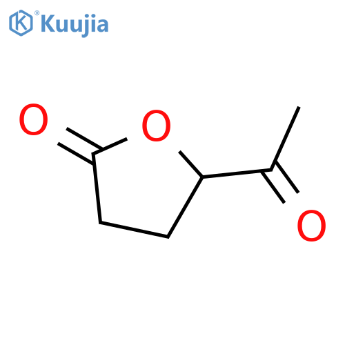 2(3H)-Furanone, 5-acetyldihydro-, (S)- structure