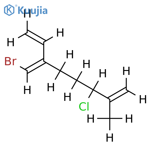 (10Z)-10-bromo-3-chloro-alpha-myrcene structure