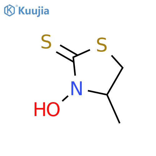 2-Thiazolidinethione, 3-hydroxy-4-methyl- structure