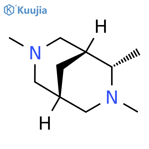 3,7-Diazabicyclo[3.3.1]nonane, 2,3,7-trimethyl-, (1R,2S,5S)-rel- structure