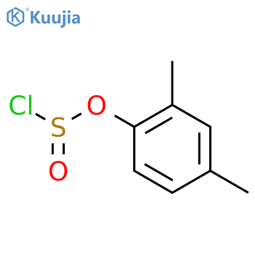 Chlorosulfurous acid, 2,4-dimethylphenyl ester structure
