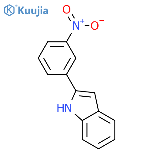 1H-Indole, 2-(3-nitrophenyl)- structure