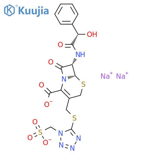 Cefonicid sodium structure