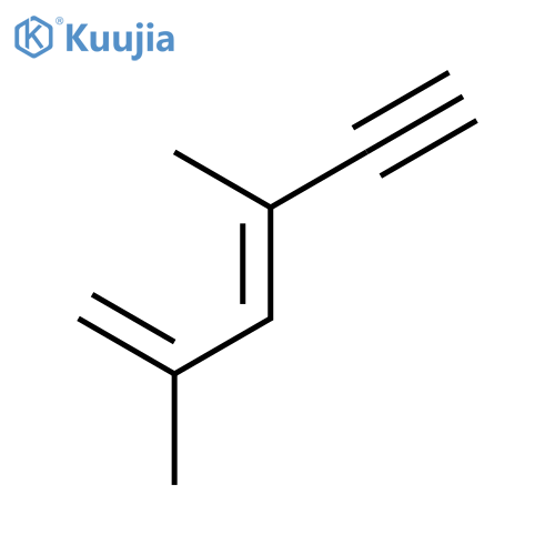 1,3-Hexadien-5-yne, 2,4-dimethyl- structure