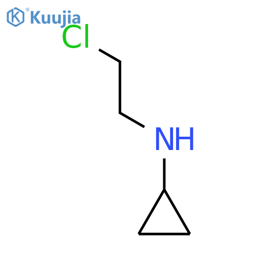 N-(2-chloroethyl)cyclopropanamine structure