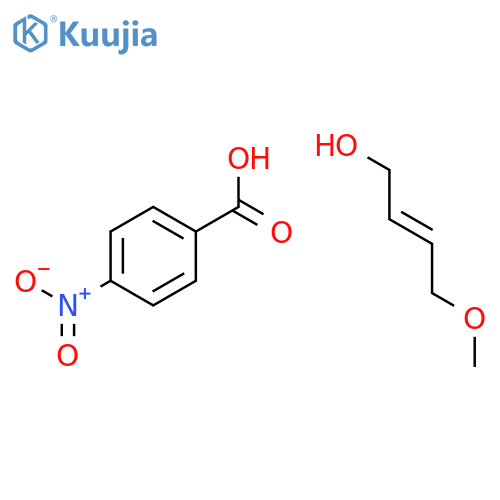 2-Buten-1-ol, 4-methoxy-, 4-nitrobenzoate structure