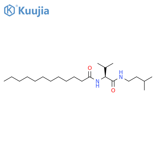 Dodecanamide, N-[2-methyl-1-[[(3-methylbutyl)amino]carbonyl]propyl]-, (S)- (9CI) structure