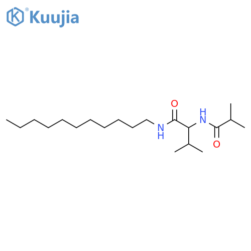 Butanamide, 3-methyl-2-[(2-methyl-1-oxopropyl)amino]-N-undecyl-, (S)- structure