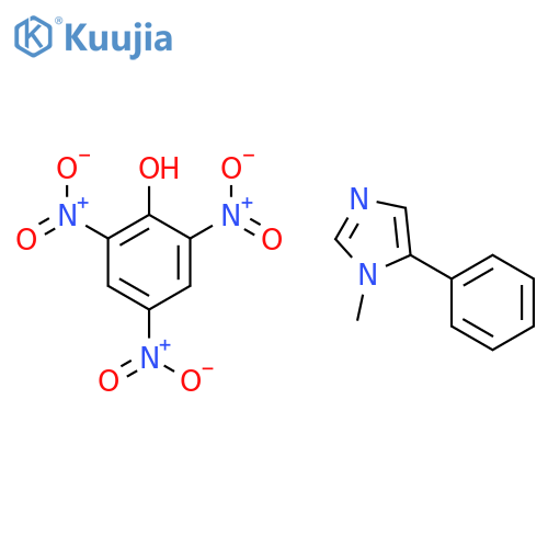 1H-Imidazole, 1-methyl-5-phenyl-, compd. with 2,4,6-trinitrophenol structure