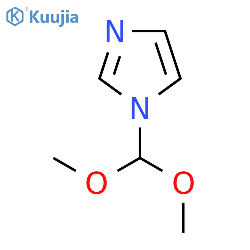1H-Imidazole, 1-(dimethoxymethyl)- structure