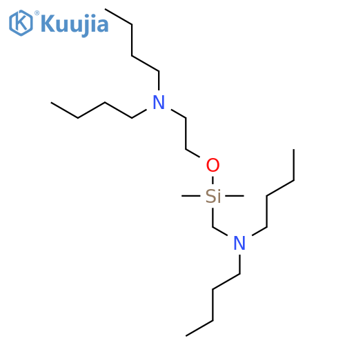 1-Butanamine,N-butyl-N-[[[2-(dibutylamino)ethoxy]dimethylsilyl]methyl]- structure