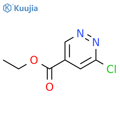 Ethyl 6-chloropyridazine-4-carboxylate structure