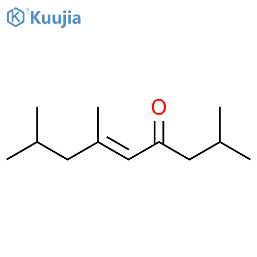 (E)-2,6,8-Trimethyl-5-nonen-4-one structure