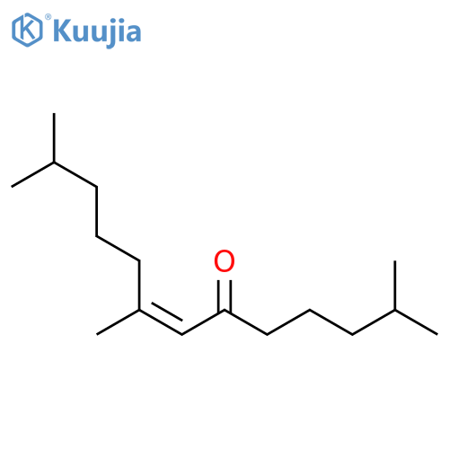 7-Tridecen-6-one, 2,8,12-trimethyl-, (Z)- structure