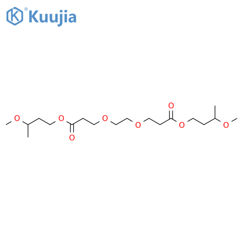 4,7,11,15-Tetraoxahexadecanoic acid, 14-methyl-10-oxo-, 3-methoxybutyl ester structure