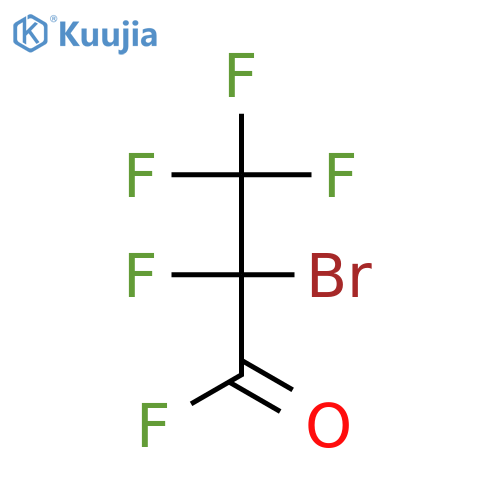 2-bromo-2,3,3,3-tetrafluoropropionyl fluoride structure