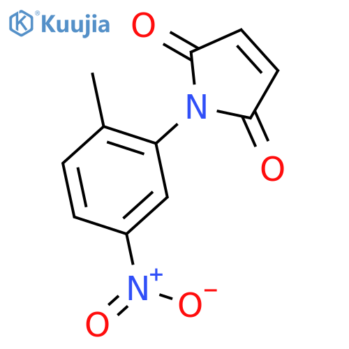 1-(2-Methyl-5-nitrophenyl)-1H-pyrrole-2,5-dione structure