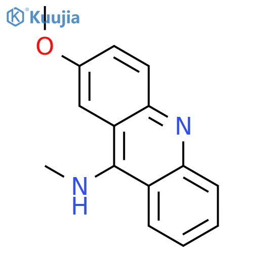 9-Acridinamine, 2-methoxy-N-methyl- structure