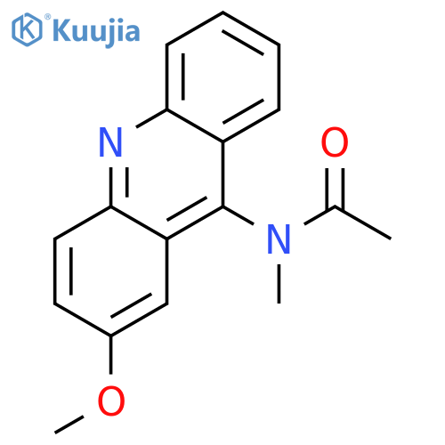 Acetamide, N-(2-methoxy-9-acridinyl)-N-methyl- structure
