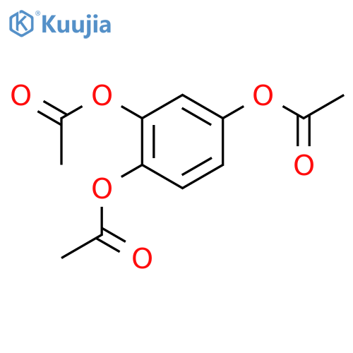 1,2,4-Triacetoxybenzene structure
