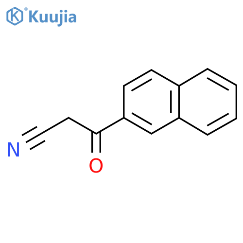 2-Naphthalenepropanenitrile,b-oxo- structure