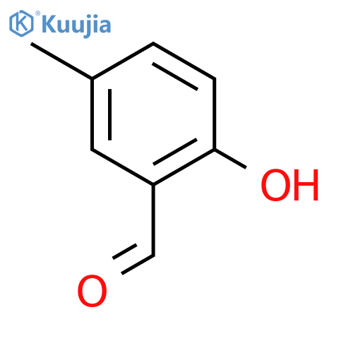 2-Hydroxy-5-methylbenzaldehyde structure