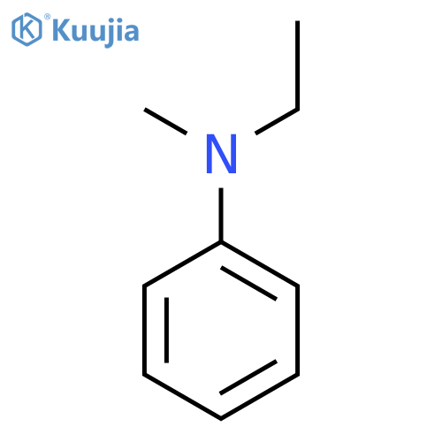 N-Ethyl-N-methylaniline structure
