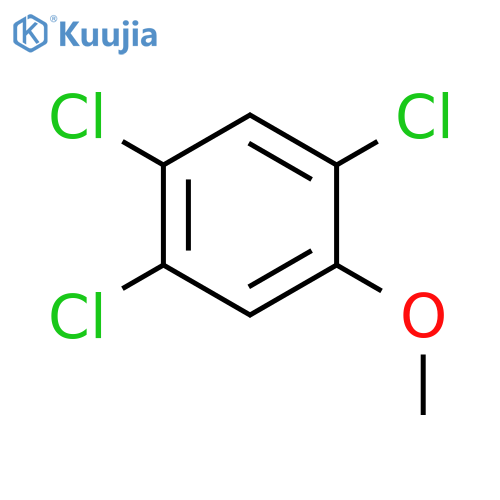 1,2,4-Trichloro-5-methoxybenzene structure