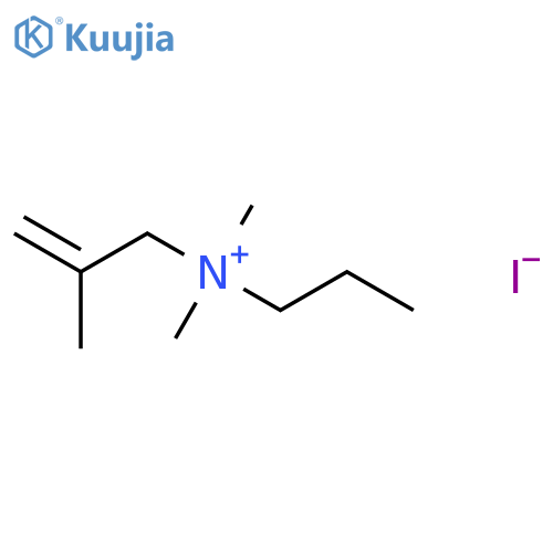 2-Propen-1-aminium, N,N,2-trimethyl-N-propyl-, iodide structure