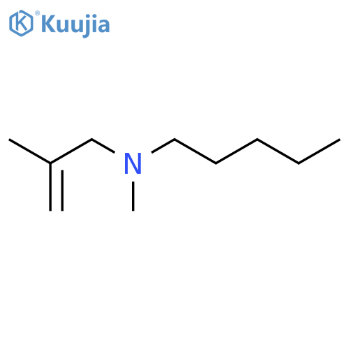 1-Pentanamine, N-methyl-N-(2-methyl-2-propenyl)- structure
