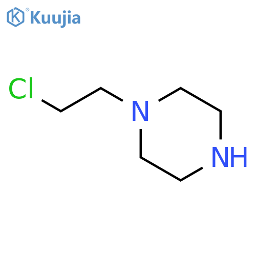 1-(2-chloroethyl)piperazine hydrochloride structure