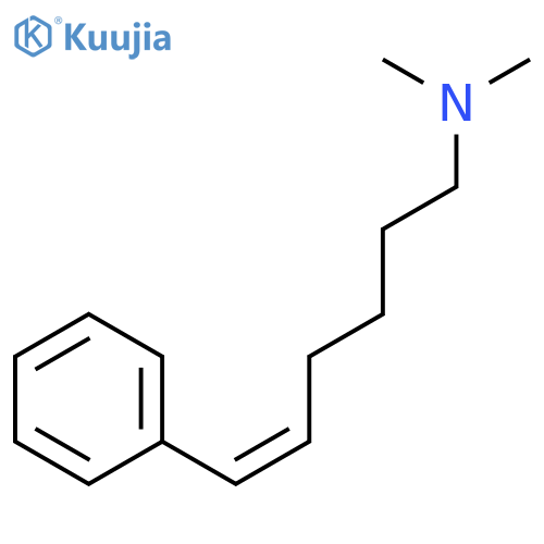 5-Hexen-1-amine, N,N-dimethyl-6-phenyl-, (Z)- structure
