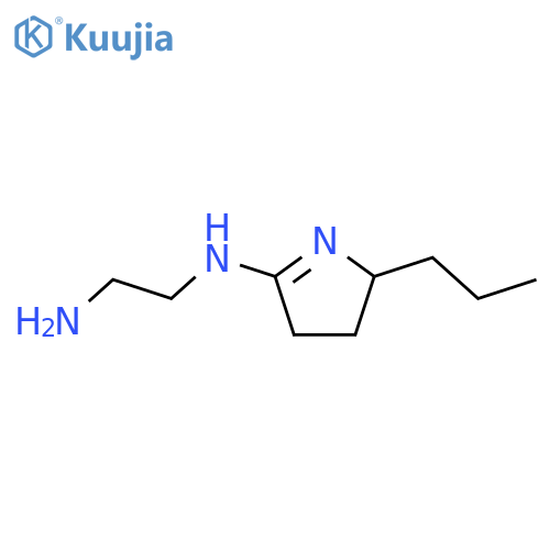 1,2-Ethanediamine, N-(3,4-dihydro-2-propyl-2H-pyrrol-5-yl)- structure