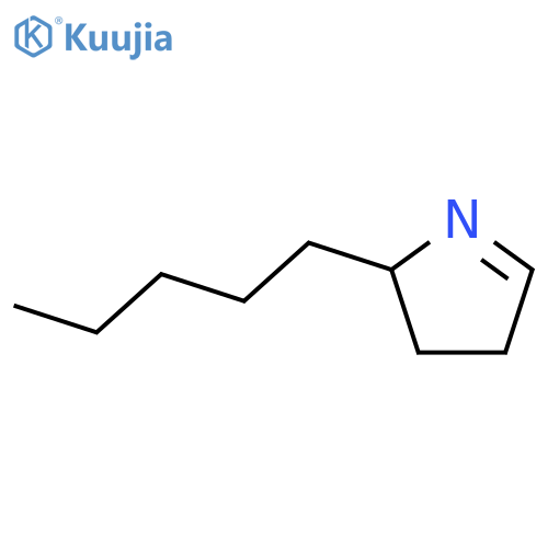 2H-Pyrrole, 3,4-dihydro-2-pentyl- structure