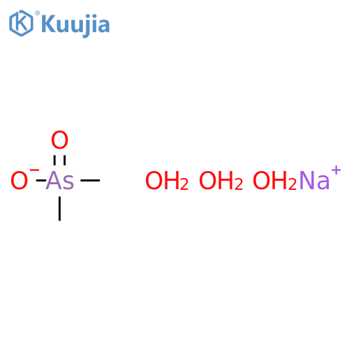 Sodium Dimethylarsinate Trihydrate structure