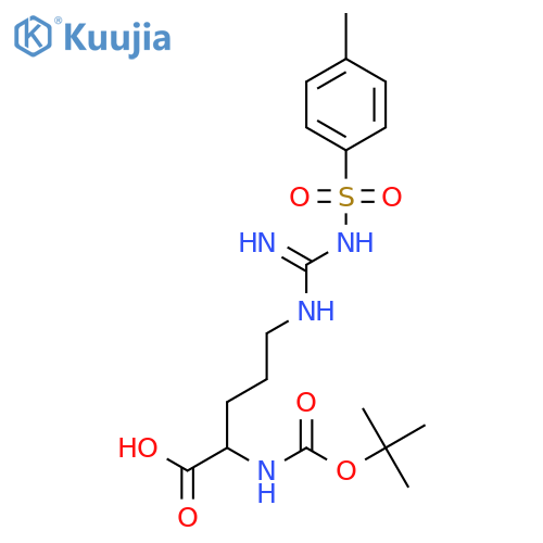 Boc-D-Arg(Tos)-OH structure