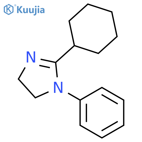 1H-Imidazole, 2-cyclohexyl-4,5-dihydro-1-phenyl- structure