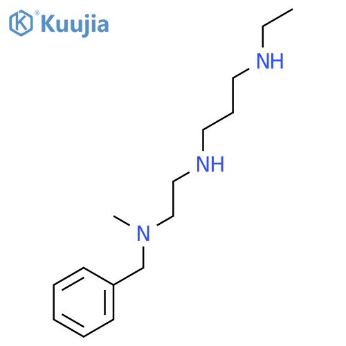 1,3-Propanediamine, N-ethyl-N'-[2-[methyl(phenylmethyl)amino]ethyl]- structure