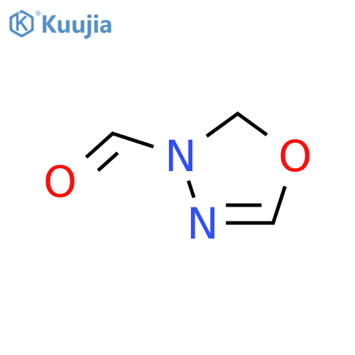 1,3,4-Oxadiazole-3(2H)-carboxaldehyde structure